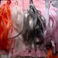 Quasimoon Tissue Paper Tassel Garland Kit – Powder Mix by PaperLanternStore