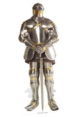 Knight in Shining Armour Cardboard Cutout Figure 186cm Tall -Fun At your Party