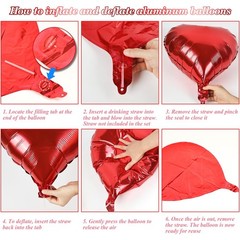 Will You Be My Girlfriend Balloons Proposal, Pink Red Rose Petal, Heart Balloons