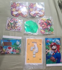 super mario bros birthday party decorations