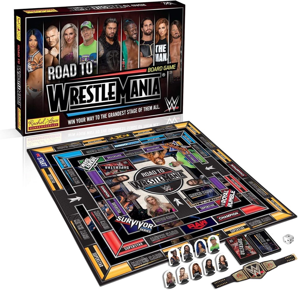 WWE Road to Wrestlemania Board Game, 40 x 27 x 5cm
