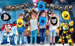 Cool Transformer Birthday Decorations Transformer Party Supplies Balloons Plates