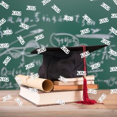 Silver 2026 Confetti Graduation Glitter Grad Table Scatters Class Party