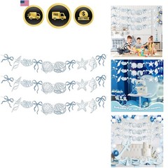 3 PACK Summer Banner Seashells Decor Party Decorations Party Supplies Birthda…