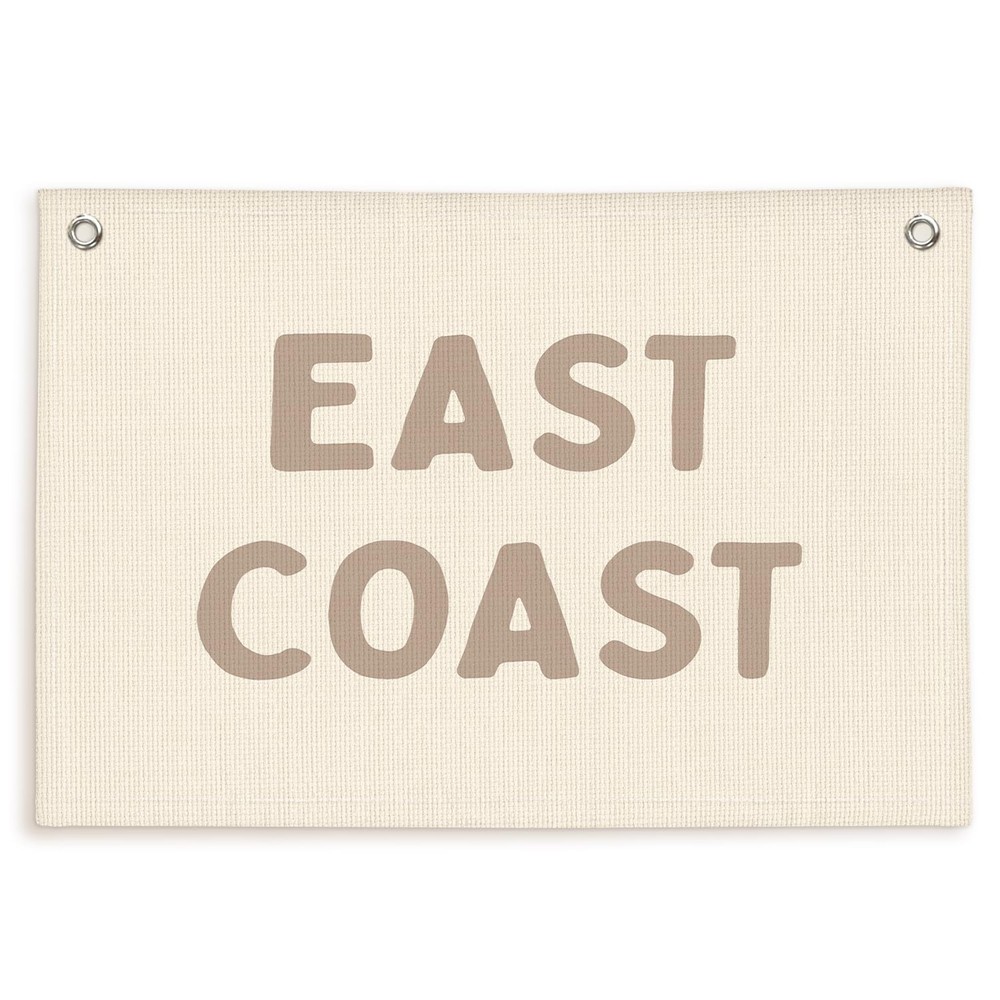 Coastal Nursery Boho Room Decor,Vintage East Coast wall art Banner, Coastal C…