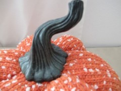 Floralsilk Large Orange Plush Pumpkin, Autymn Decor, BNWT