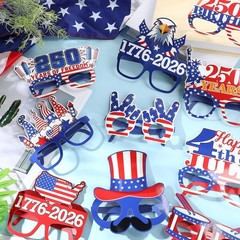 USA Patriotic Party Decorations 48 Pcs Eyeglasses Independence Day