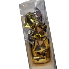 96-Pc Metallic Star Table Scatter Decorations – Gold, Silver, Black – 4 Boxes