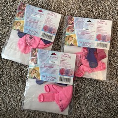 18 Balloons! Disney princess Birthday Party Supplies Decorations Set Lot-RARE!!