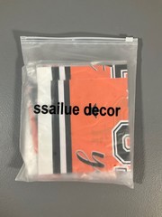 xituodai Orange and Black Graduation Decorations Class of 2024, 3Pack Graduation