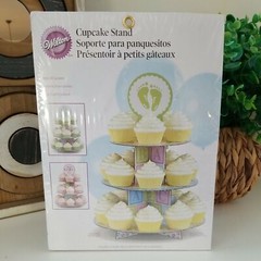 Wilton Baby Shower Cupcake Stand for Boy or Girl New.
