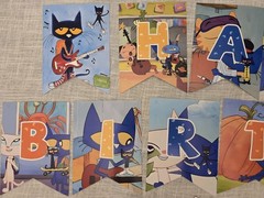 58pc Pete The Cat Birthday Party Decor Supplies Set US Seller Fast Shipping NEW