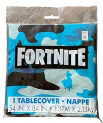 Fortnite Tablecover Plastic Tablecloth Table Cover Video Game Party 54″ x 84″