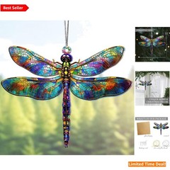 Charming Dragonfly Ornament Suncatcher – Perfect for Christmas & Mom’s Day