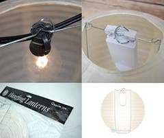 Quasimoon PaperLanternStore Decorative Paper Lantern – (Single, 10-Inch, Lemo…