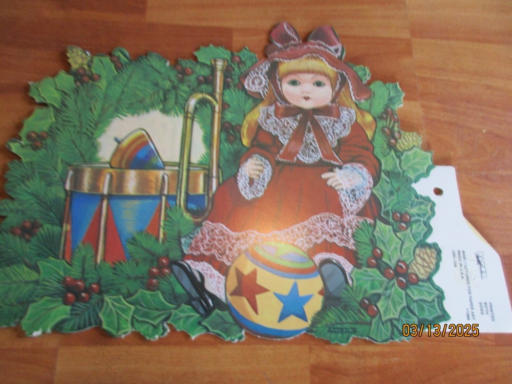 Christmas Diecuts Cutouts Paper Art Vintage Decorations U Pick NOT a LOT