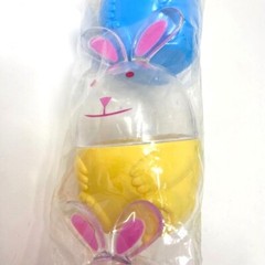 Easter Large Plastic Fillable Eggs Carrot Bunny Frog Hippo Various