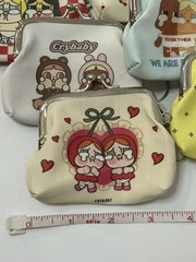 Crybaby Cartoon Coin Pouch Keychain Party Pack Set (Lot of 6)