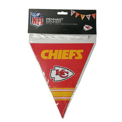 3 Packs – KC CHIEFS NFL Pennant Flag Banners Football Sports Party Decoration