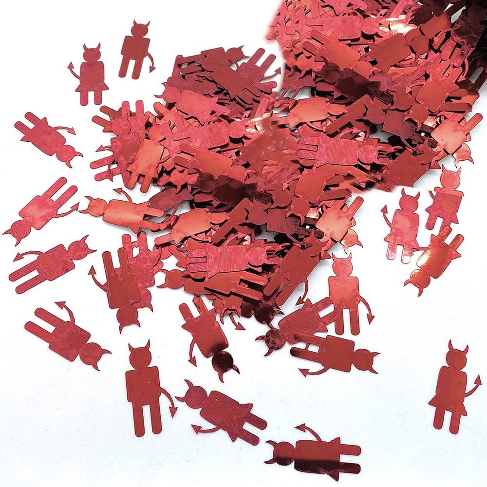 Confetti Devil Play Red Retail Pack 9870 QS0 Party Table Scatter Decoration