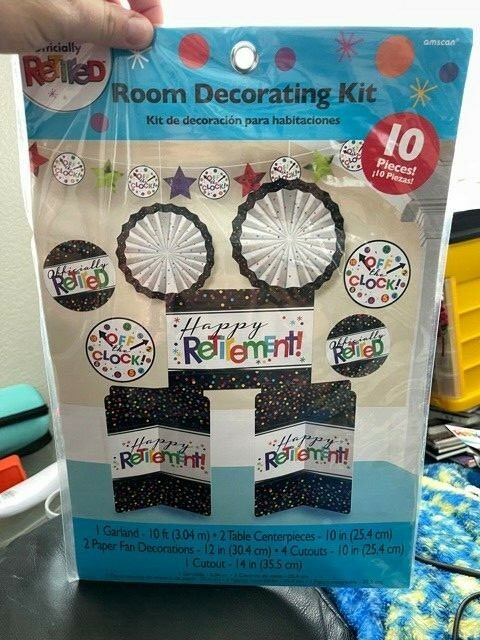 Amscan Officially Retired Room Decorating Kit New!!!