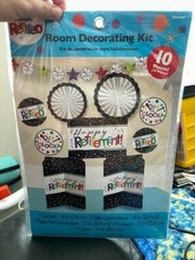 Amscan Officially Retired Room Decorating Kit New!!!