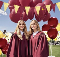 Graduation Decorations Maroon Gold 2025/Fall Party Decorations Fall Bridal Sh…