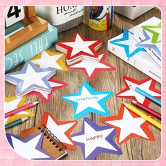 150 Pcs Star Cutouts 4 Inches Assorted Color Bulletin Board Classroom Decor