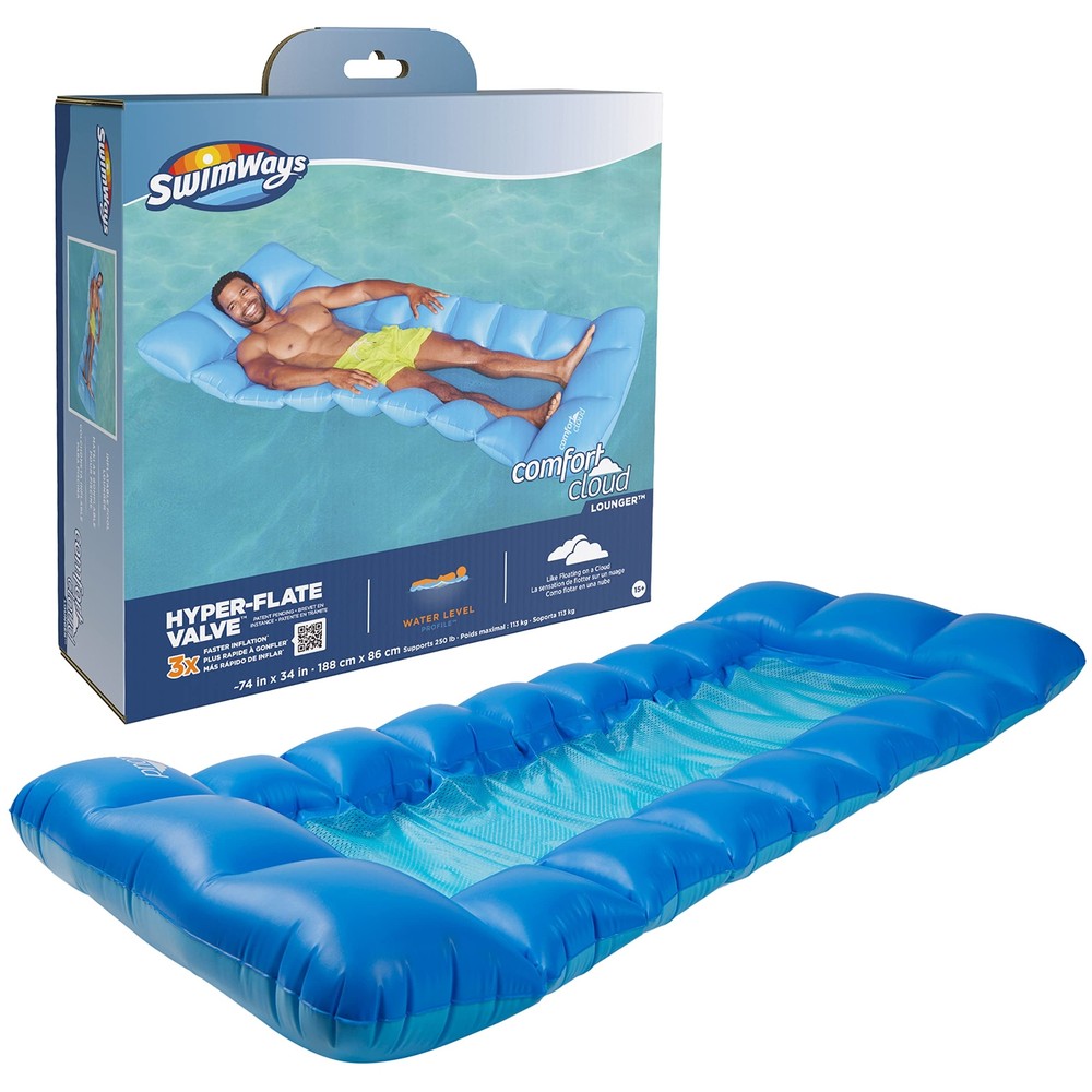 Inflatable Pool Floats Raft-Oversized Pool Raft and Float for Adults Cooling Toy