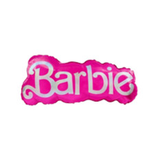 Barbie Birthday Party Foil Balloon Decoration Set for Girls Pink Party Supplies