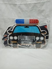 25 Pieces Police Party Pack Decorations Swirls