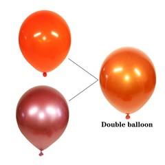 Metallic colored balloons 50 pcs 10 inch multicolor balloons Double layer col…