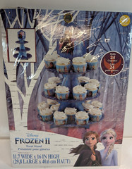 Disney Frozen II Elsa & Anna Cupcake Stand New And Sealed by Wilton