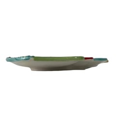 Hallmark Birthday Cake Trinket Dish Plate 8″ Tier 3 Layer Candle 8” Gift Ceramic