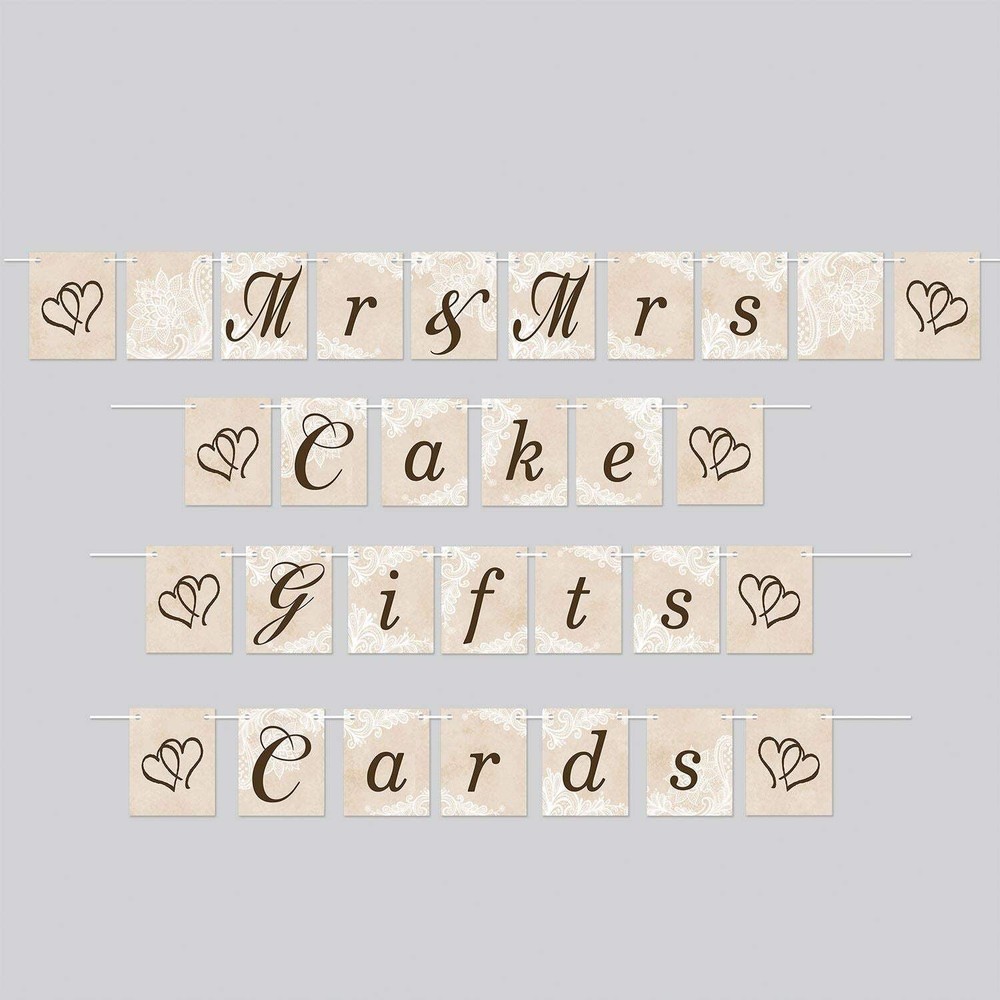 Beistle Wedding Streamer Set | Party Supply | Decoration