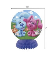 Blue’s Clues Birthday Party Decorating Kit, 7 Pieces and Tablecover Lot of (3)
