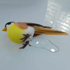 6x Fake Artificial Parrot Foam Feather Bird Garden Home Decor Yard Lawn Ornament