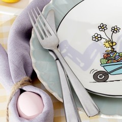 Lenox Dinnerware Set, Peanuts Easter Snoopy 4-Piece 4 Count, Multicolor