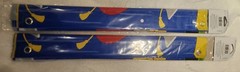 2 Banners «Congratulations Grad!» 20 in. x 60 in Reusable w/Grommet Holes NEW