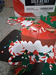 Joyousa Christmas Photo Booth Prop Set 38 Props