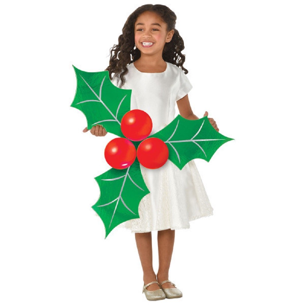 Amscan Festive Christmas Holly Photo Prop Kit Party Supply Kit – 3 Sets in each