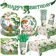 Dinosaur Birthday Party Supplies Boy – Dino Dinosaur Birthday Decorations Tablew