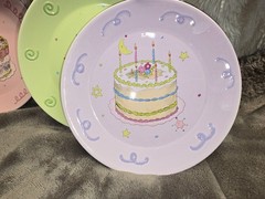 Mini Birthday Cake Photo Prop Plate- ideal for Smash Cakes, Cupcakes, 1st b-days