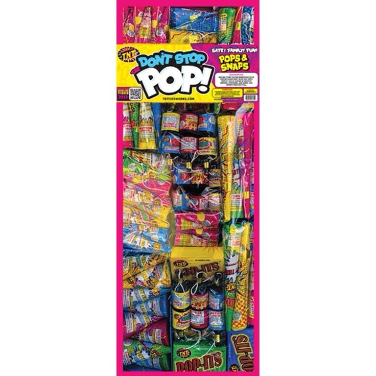Don’t Stop The Pop Fireworks Party For Kids 2 pack!