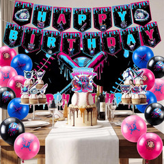 SmoothNovelty 31 Pcs Ice Cream Drip Baseball Birthday Party Decorations Set Base