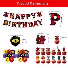 Stranger Things Party Supplies Decorations Birthday Movie Night Kit