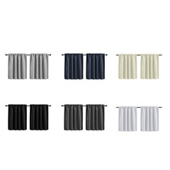 Room Divider Blackout Curtains Room Darkening Privacy Control Compact Design