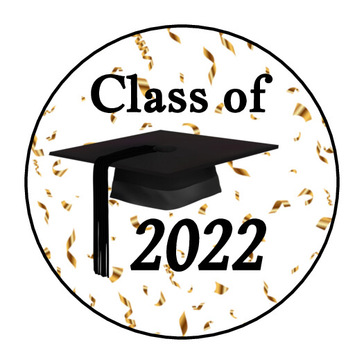 Graduation Class of «requested year» Envelope Seals, Stickers, labels, tags