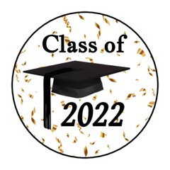 Graduation Class of «requested year» Envelope Seals, Stickers, labels, tags