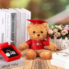 3 Pcs 2026 Graduation Gift Set Include Graduation Plush Bears Inspirational C…